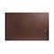 Dacasso Chocolate Brown Leather 30" x 19" Desk Mat without Rails PR-3418 - alternate 1